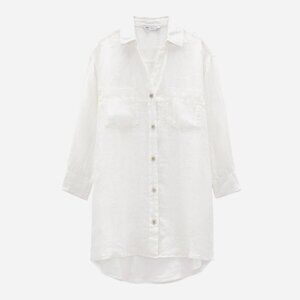 ZARA SHIRT MILK SIZE M 2949/032/250 XS